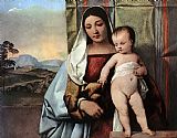 Titian Canvas Paintings - Gipsy Madonna